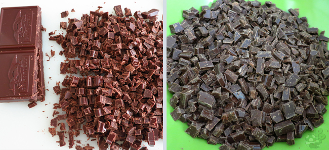 Rare Candy: Chopped chocolate