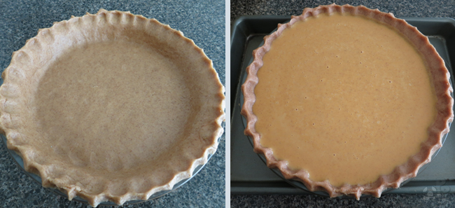 Pumpkin Pie: Crust