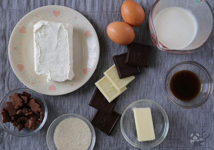 Castle Crashers: Triple Layered Chocolate Cheesecake