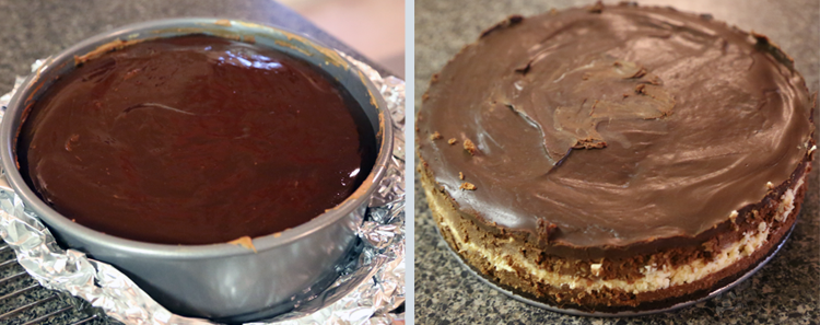 Castle Crashers: Triple Layered Chocolate Cheesecake