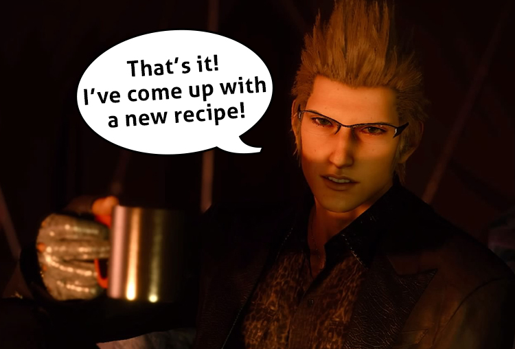 Ignis is ready for Final Fanta Feast